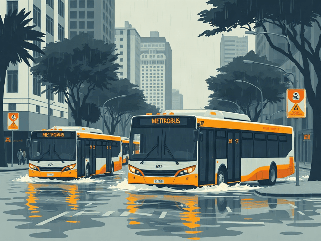Lluvias obligan al Metro CDMX a reducir velocidad en siete líneas este 25 de agosto (imagen adicional)