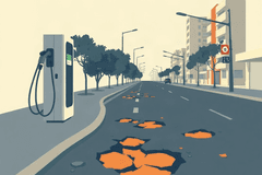 Autos eléctricos no resuelven el tráfico y aceleran el deterioro del pavimento en Guanajuato, advierte Movilidad estatal