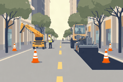 Puebla pavimenta la calle San Alfonso; obra beneficia a 66 mil 428 habitantes de 11 colonias