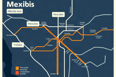 El Edomex lanza un mapa único para consultar rutas de Mexibús, Mexicable, Trolebús y corredores