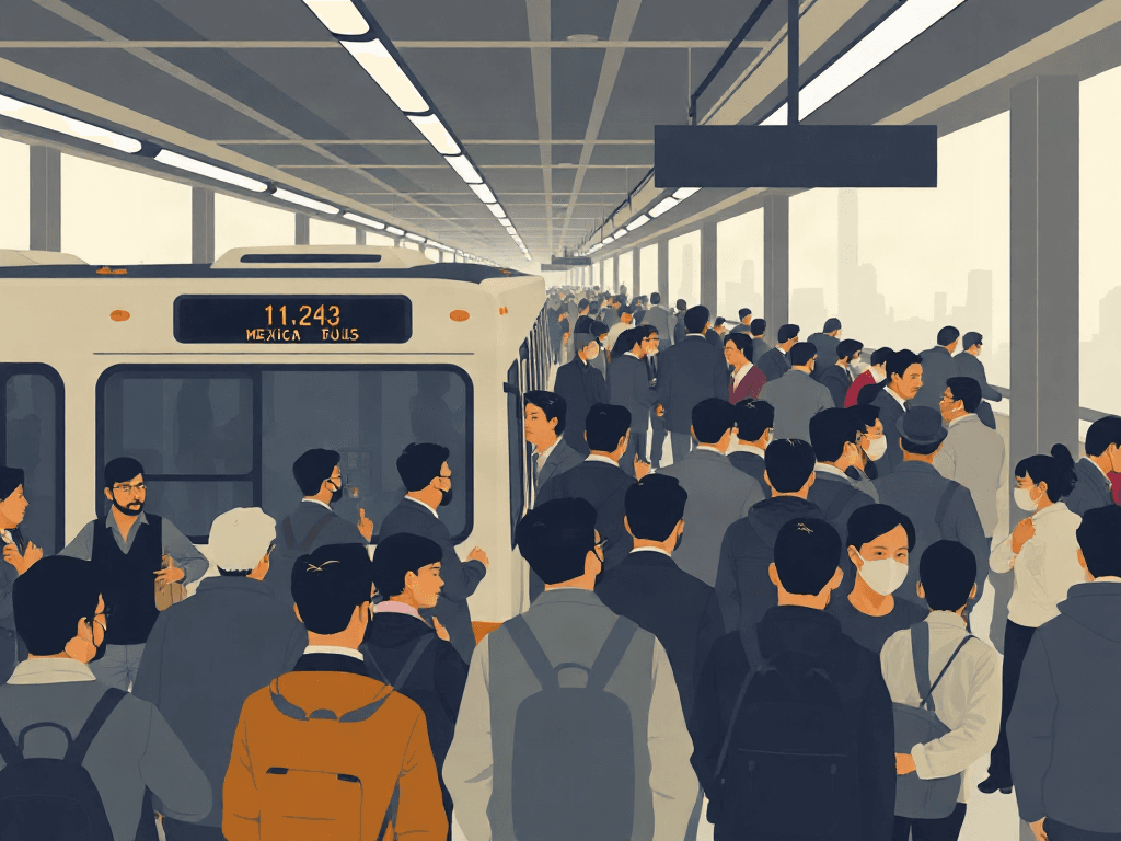 Monterrey registra el mayor repunte de pasajeros en transporte público del país, según datos del INEGI