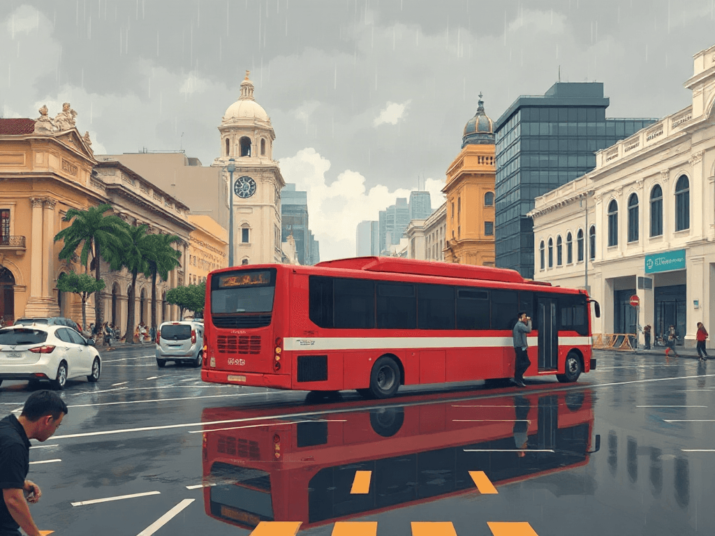 Protestas y lluvia colapsan el Metrobús Línea 1 en Insurgentes; el Metro reporta marcha de seguridad (imagen adicional)
