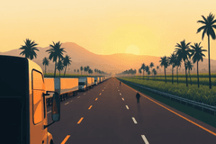 Transportistas anuncian paro nacional indefinido desde el 26 de octubre por inseguridad y cobros excesivos