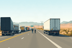 Paro nacional de transportistas se desarrolla en 19 estados sin cierres totales de carreteras