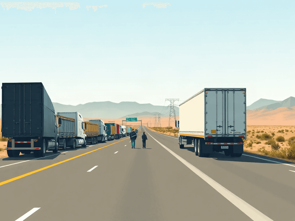 Paro nacional de transportistas se desarrolla en 19 estados sin cierres totales de carreteras