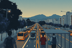 Transporte urbano sumó 281.2 millones de viajes en agosto, pero el tráfico le roba 140 horas al año a quien usa transporte público