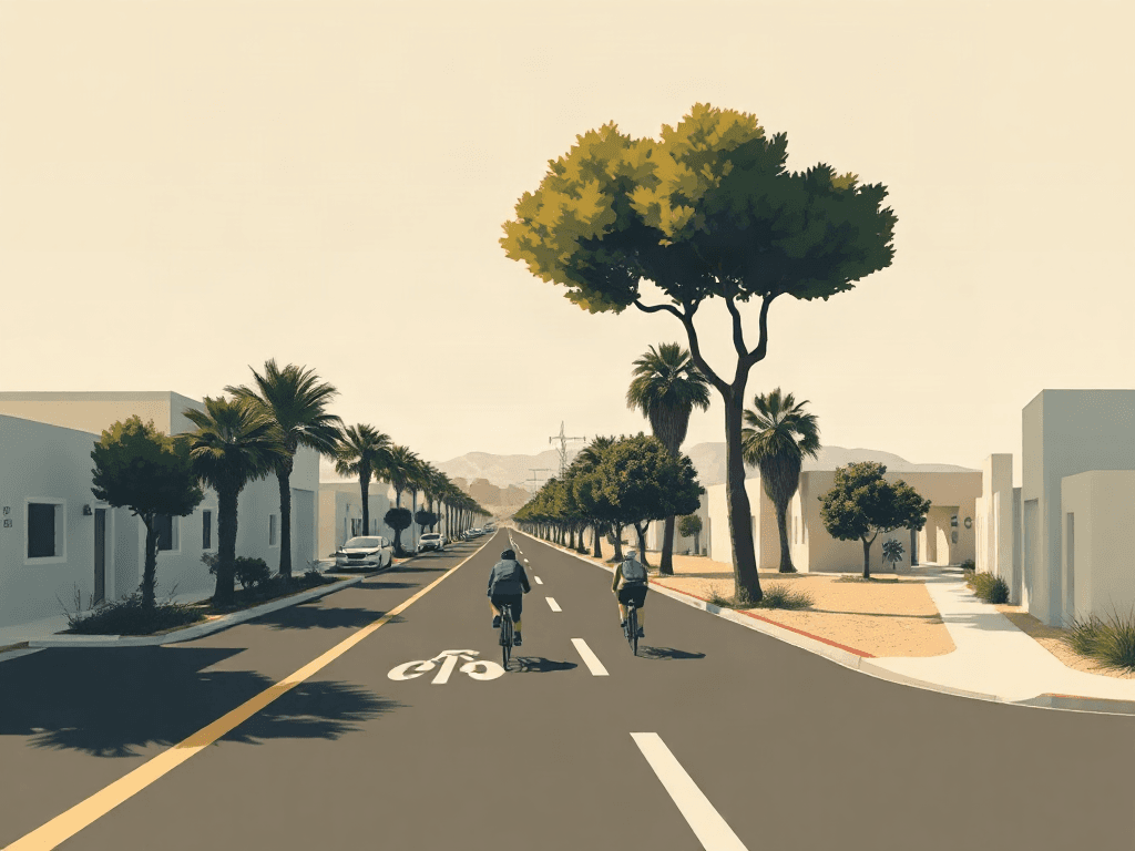 Calle Madero en Mexicali: el debate por la ciclovía y el modelo de calle completa