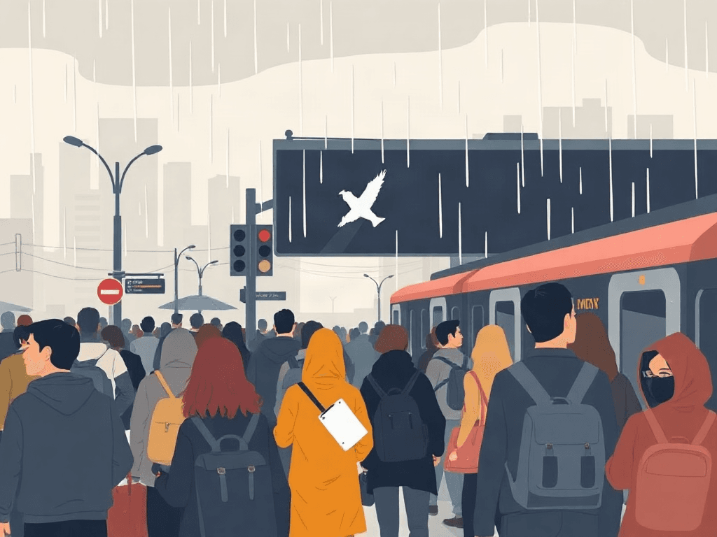 Lluvia obliga a marcha de seguridad en 9 líneas del Metro CDMX y satura las Líneas 3, 9 y 12