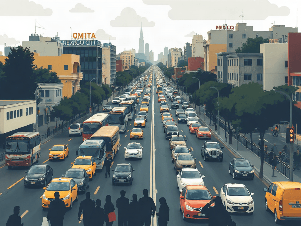 Un minuto perdido en el tráfico de la CDMX cuesta 4,500 millones de pesos al año (imagen adicional)