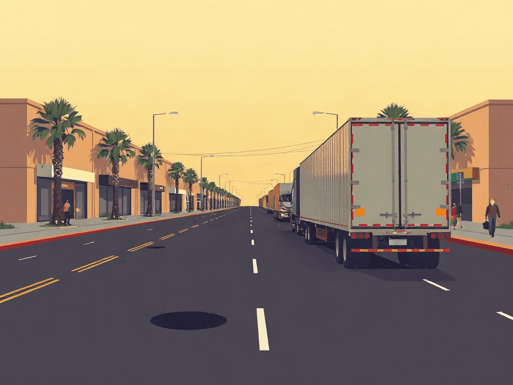 Baches en Tijuana elevan hasta 20% los costos de operación del transporte de carga (imagen adicional)